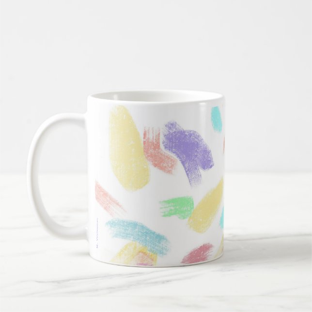 "CONFETTI"  Classic Mug, 11 oz Coffee Mug (Left)
