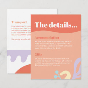 Confetti Collage Enclosure card