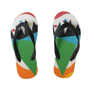 Confetti Cone Kids’ Flip Flops