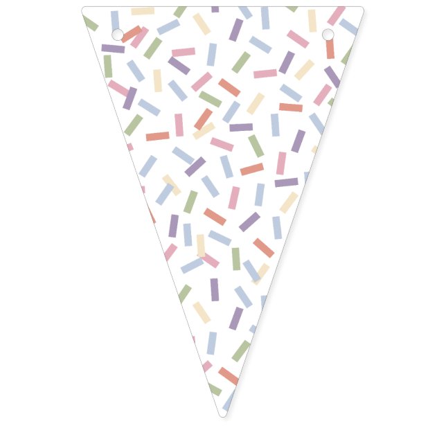 Confetti Contemporary (Sprinkles)  Bunting (First Flag)