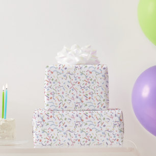 Confetti Contemporary (Surprise) Wrapping Paper