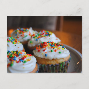 Confetti Cupcakes Recipe Card