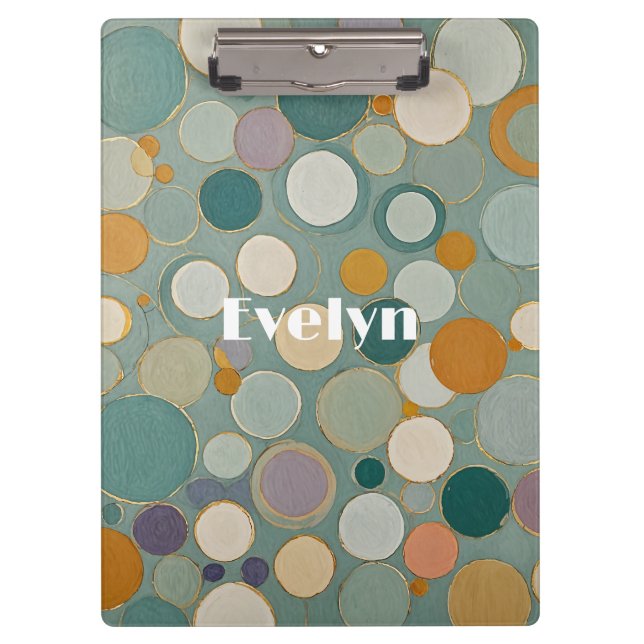 Confetti Currents Clipboard (Front)