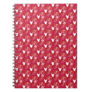 Confetti Diamond Bull Terrier Notebook