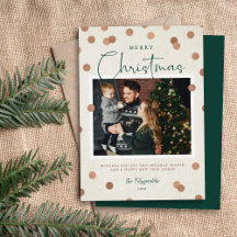 Confetti Dots Merry Christmas 2 Photo