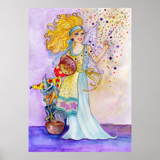 Confetti Fairy Print (Front)