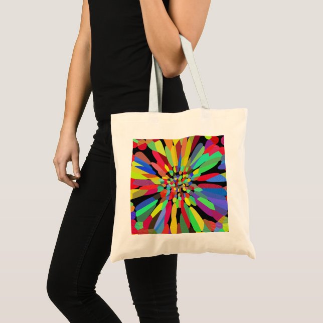 Confetti Flower Tote Bag (Front (Product))