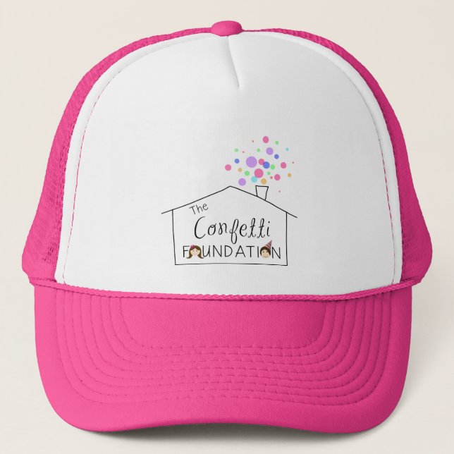 Confetti Foundation Trucker Hat (Front)