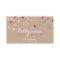 CONFETTI GLAMOROUS cute gold foil bold pink kraft