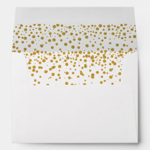 Confetti Gold Faux Foil glitter  for Wedding Envelope