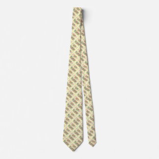 Confetti & Halloween Festival Text Necktie