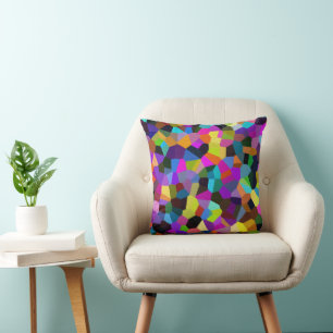 Confetti in Jewel Tones Cushion
