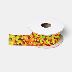 Confetti 'look' Ribbon Satin Ribbon