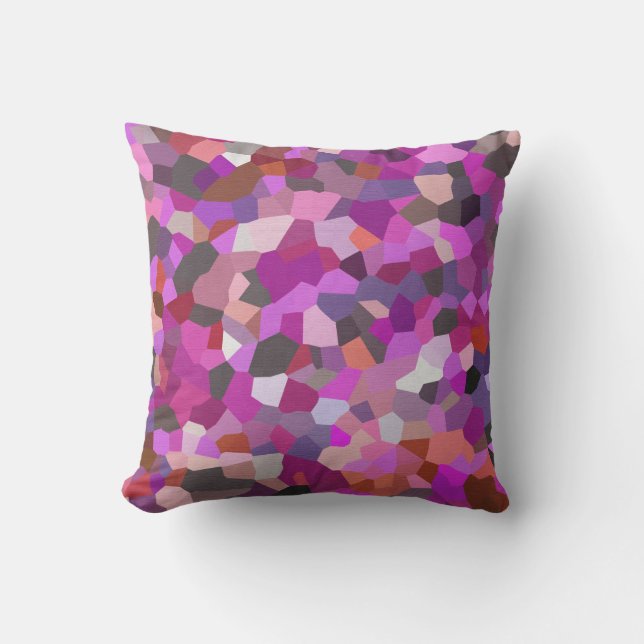 Confetti Magenta Mind Cushion (Front)