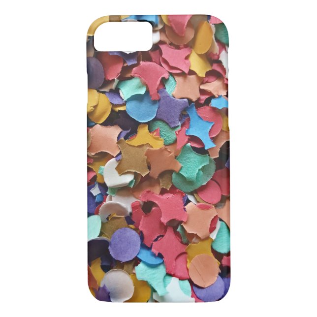 Confetti Party Carnival Colourful Paper Funny Case-Mate iPhone Case (Back)