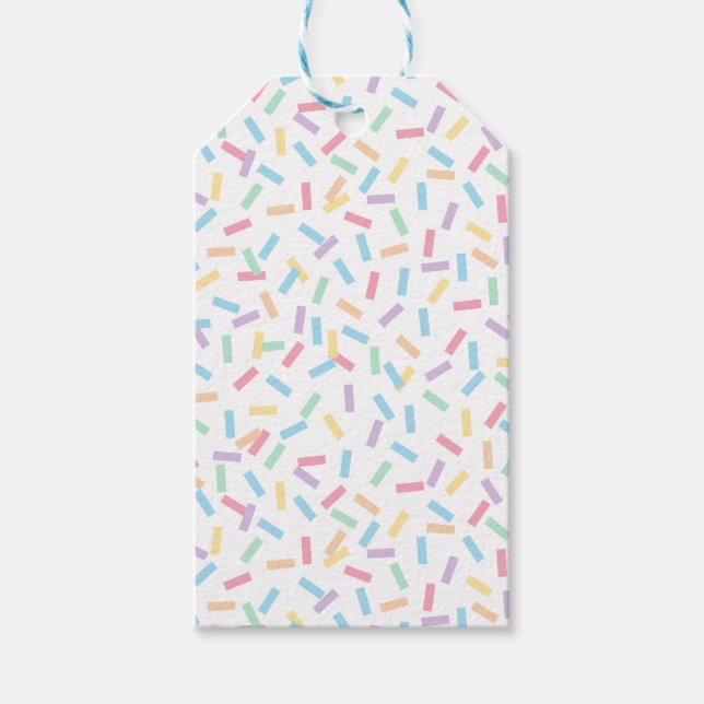 Confetti Pastels (Sprinkles) Gift Tags (Front)