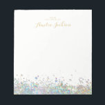 Confetti Personalised Notepad Stationery<br><div class="desc">More pretty Notepads in the Little Bayleigh Store!</div>