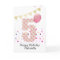 Confetti Pink Polka Dot 5th Birthday
