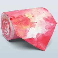 Confetti Pink Watercolor Abstract Painted