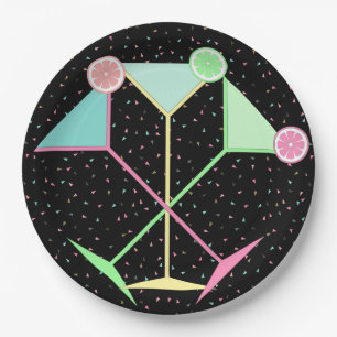 Confetti Plates, Martini Plates, Paper Plates