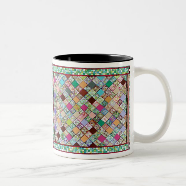 "Confetti Quilt" Mug (Right)