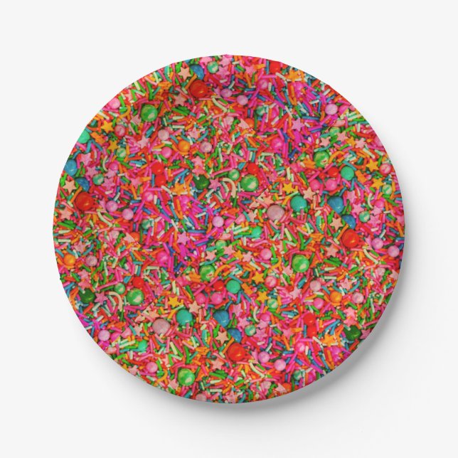 Confetti Sprinkle Plate (Front)