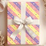 Confetti Stripe Party Wrapping Paper<br><div class="desc">Wrap your gifts in a burst of joy with this colourful confetti stripe wrapping paper. Playful pink,  purple,  and yellow confetti dots dance across vibrant stripes,  creating a festive atmosphere for any celebration. Perfect for birthdays,  baby showers,  or any occasion that calls for a touch of fun.</div>