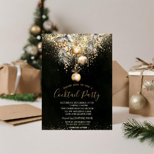 Confetti Vintage Decoration Balls Christmas Party Invitation