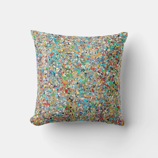 Confetti's 16 x 16 Poly Throw Pillow (Front)