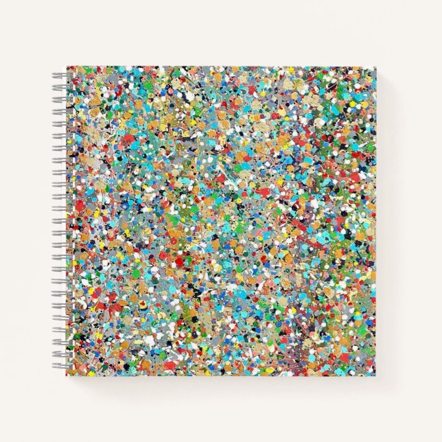 Confetti's Square Notebook (Front)
