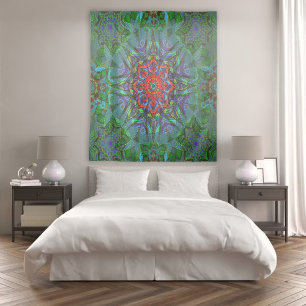 Confianza textile texture mandala tapestry