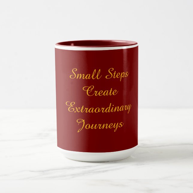 Confidence Inspirational Coffee Mug (Center)