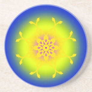 Confidence Mandala Coaster