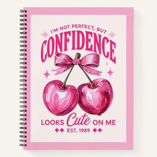 Confidence  notebook (Front)