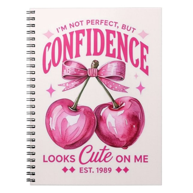 Confidence  notebook (Front)