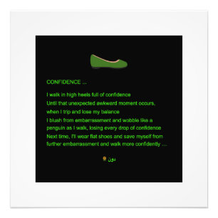 CONFIDENCE PHOTO PRINT