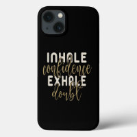 Confidence Quote Inspirational Motivational Black