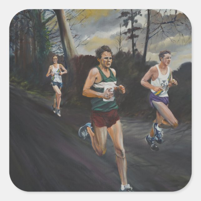 Confidence Square Sticker (Front)