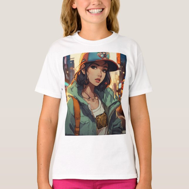 "Confident & Bold: Attitude Tees for Girls" (Front)