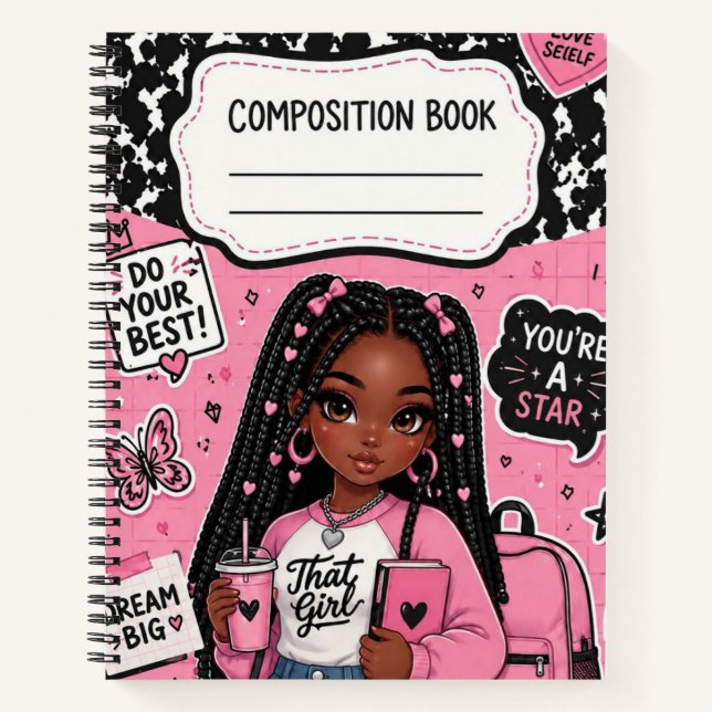 Confident boss notebook (Front)