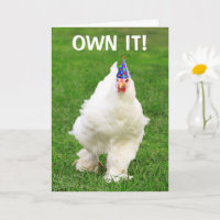 Confident Chicken Birthday