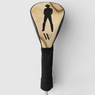 Confident Cowboy Golf Head Cover