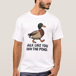 Confident Duck – Walk Like a Boss T-Shirt