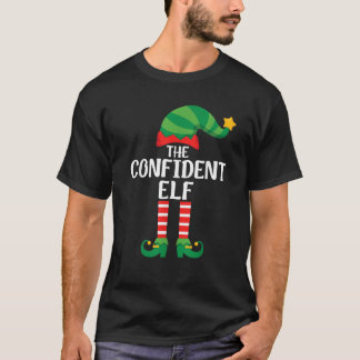 Confident Elf Matching Family Group Christmas Part T-Shirt