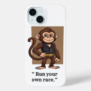Confident Monkey– Simple Lifest iPhone / iPad case