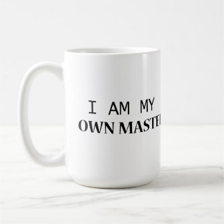 confident quote minimalist classic  coffee mug