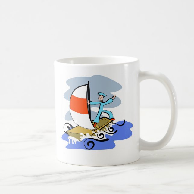 Confident Sailor Coffee Mug (Right)