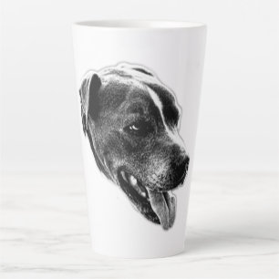 Confident Smile Pitbull Mix Portrait Mug