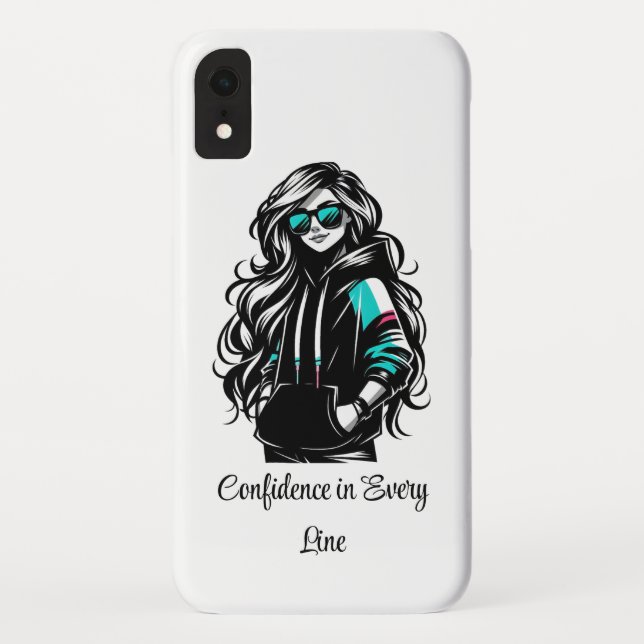 Confident Streetwear Girl  Case-Mate iPhone Case (Back)