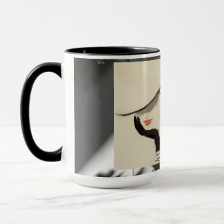 confident woman mug